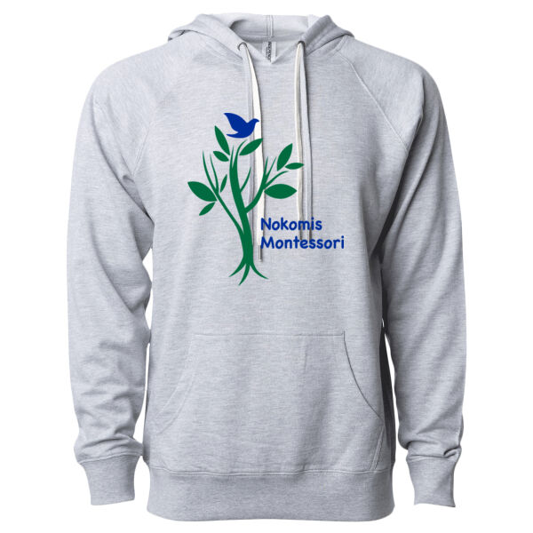 Independent Trading Co. - Icon Unisex Lightweight Loopback Terry Hoodie - Printed Logo Thumbnail