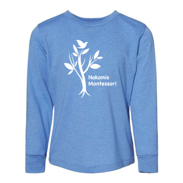 BELLA + CANVAS - Toddler Jersey Long Sleeve Tee - Printed Logo Thumbnail