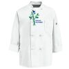 Eight Knot Button Chef Coat with Thermometer Pocket Thumbnail