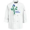 Eight Knot Button Chef Coat with Thermometer Pocket Thumbnail